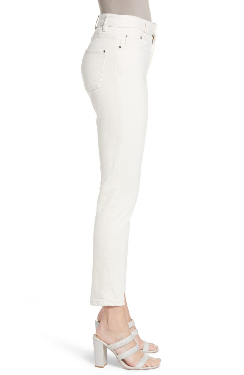 Ksubi Women's High Waist Ankle Straight Leg Jeans, Alternate, color, 