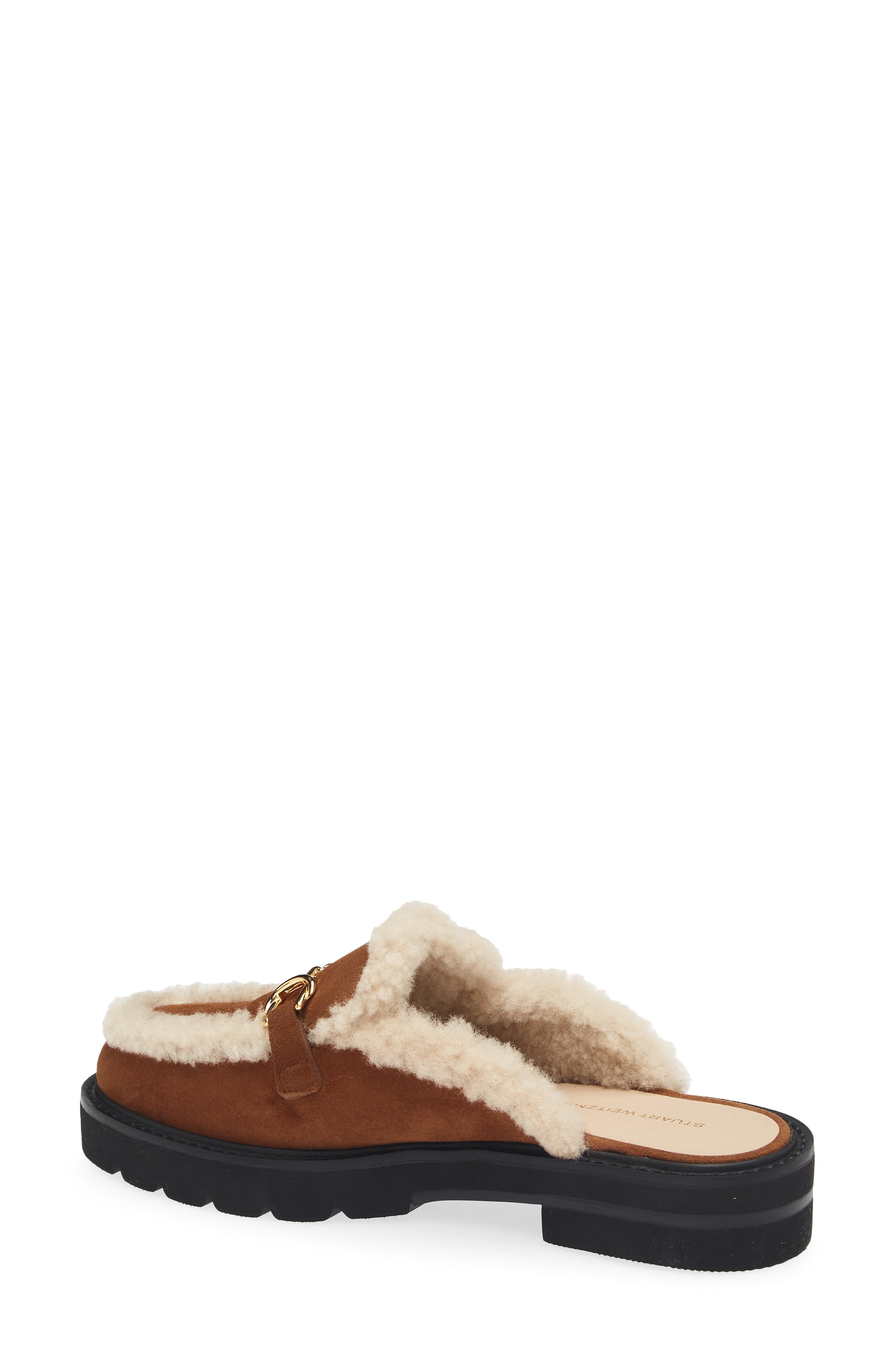 Stuart Weitzman Owen Genuine Shearling Mule (Women) | Nordstromrack