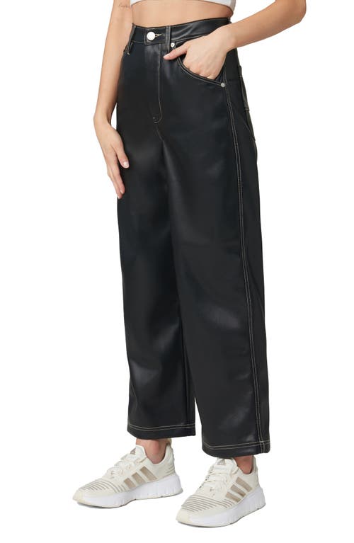BLANKNYC BLANKNYC FAUX LEATHER UTILITY PANTS 