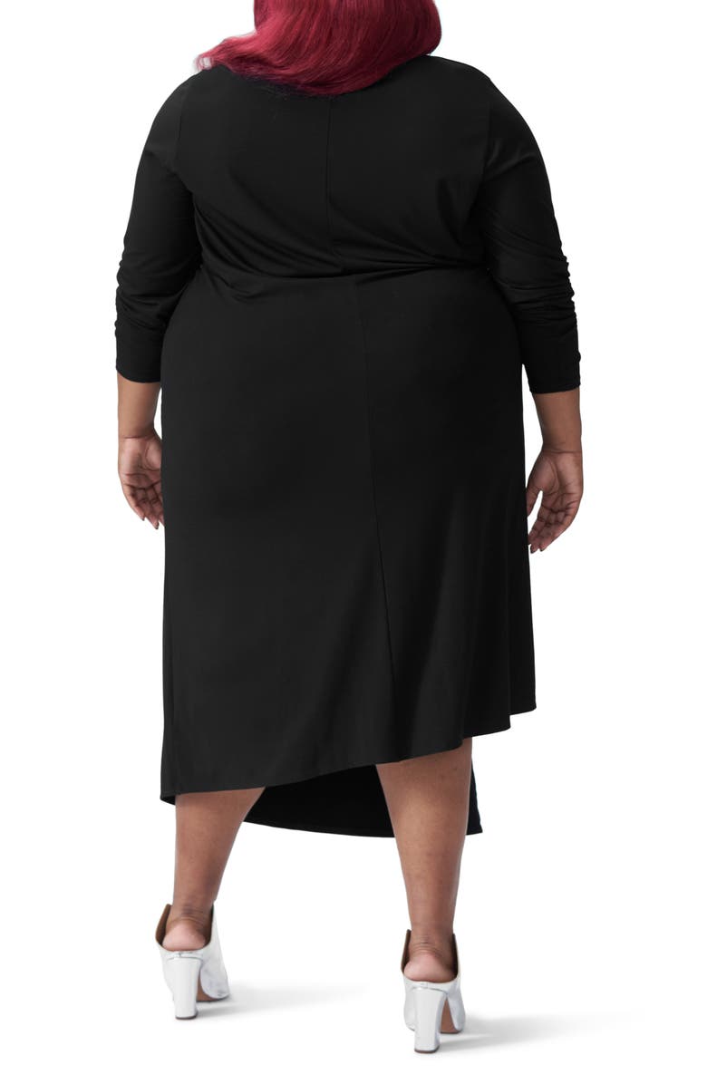 Universal Standard Dina Long Sleeve Side Tie Dress, Alternate, color, 