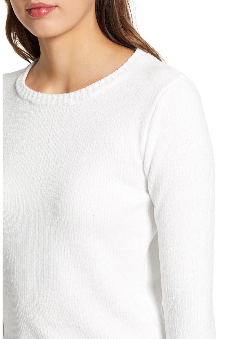 Chenille Sweater, Alternate, color, IVORY
