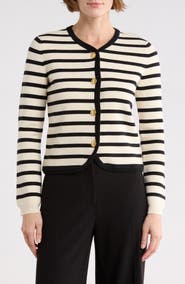 rag & bone Dee Stripe Cardigan