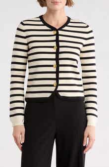 rag & bone Dee Stripe Cardigan