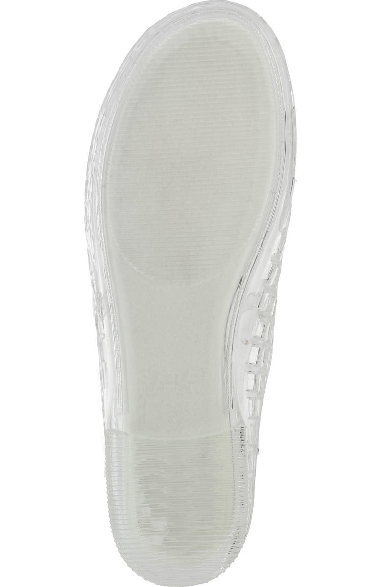 MIA Cherri Buckle Strap Flat, Alternate, color, Clear