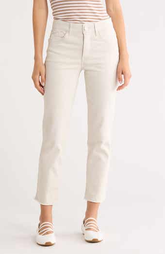 'Ab'Solution High Waist Slim Straight Leg Jeans