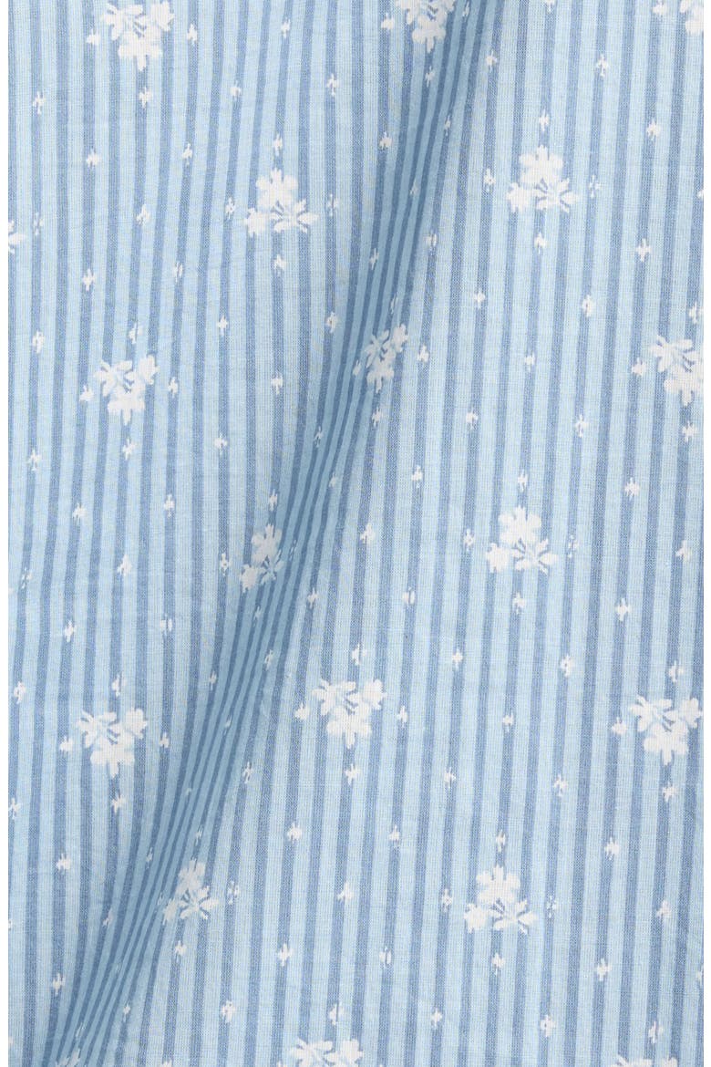 Cotton Pajamas, Alternate, color, VINTAGE FLORAL STRIPE