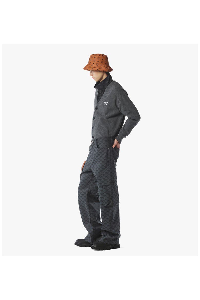 Pants in Lauretos Jacquard, Alternate, color, Dark-Grey