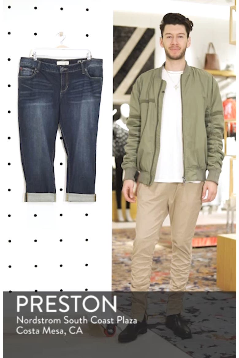 Roll Crop Boyfriend Jeans video