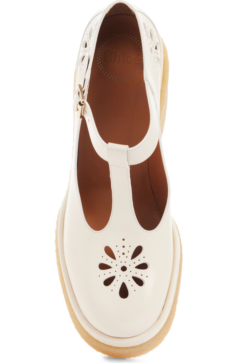 Chloé Kurtys Crepe Platform Mary Jane, Alternate, color,