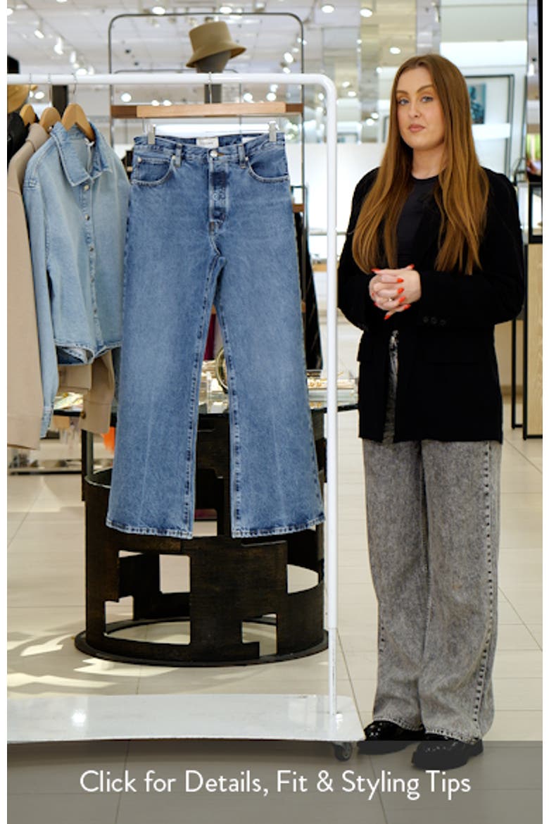 The Pixie Super High Waist Loose Wide Leg Jeans video