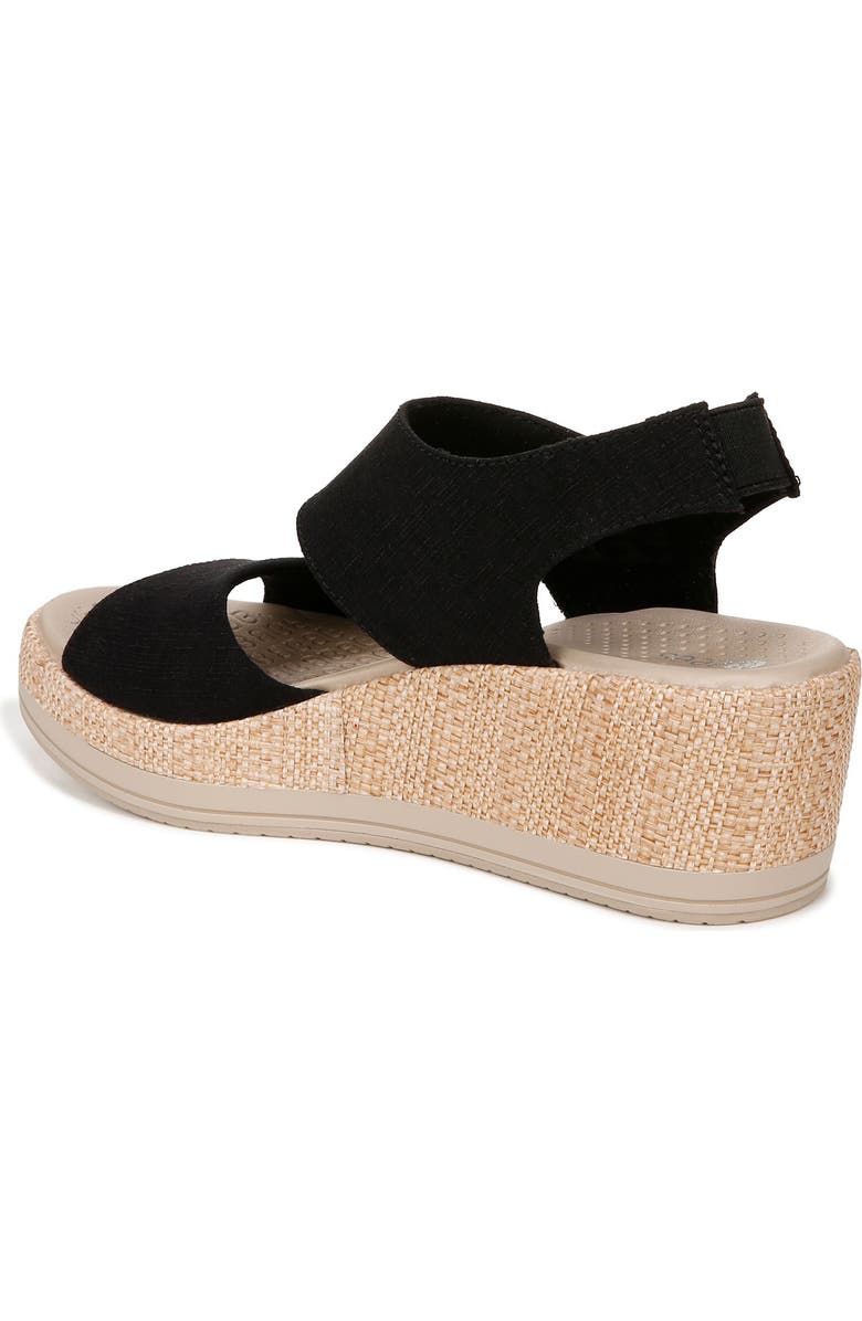 BZees Reveal Wedge Slingback Sandal, Alternate, color,