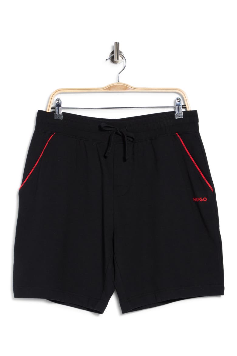 Noah Pajama Shorts, Main, color, BLACK