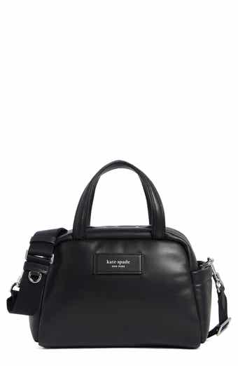 Kate Spade New York puffed leather satchel bag