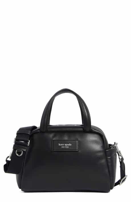 Kate Spade New York puffed leather satchel bag