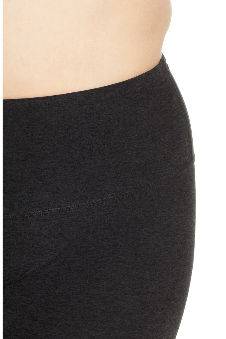 High Waist Bopo Bike Shorts, Alternate, color, DARKEST NIGHT