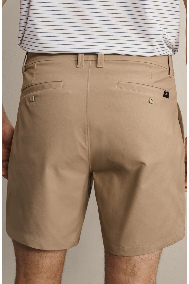 Nomad 7-Inch Tech Chino Shorts, Alternate, color, TEAK BROWN