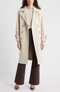 Nordstrom Stretch Cotton Trench Coat