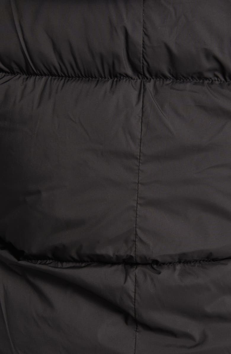 Sam Edelman Mixed Media Puffer Jacket with Faux Fur Trim, Alternate, color,