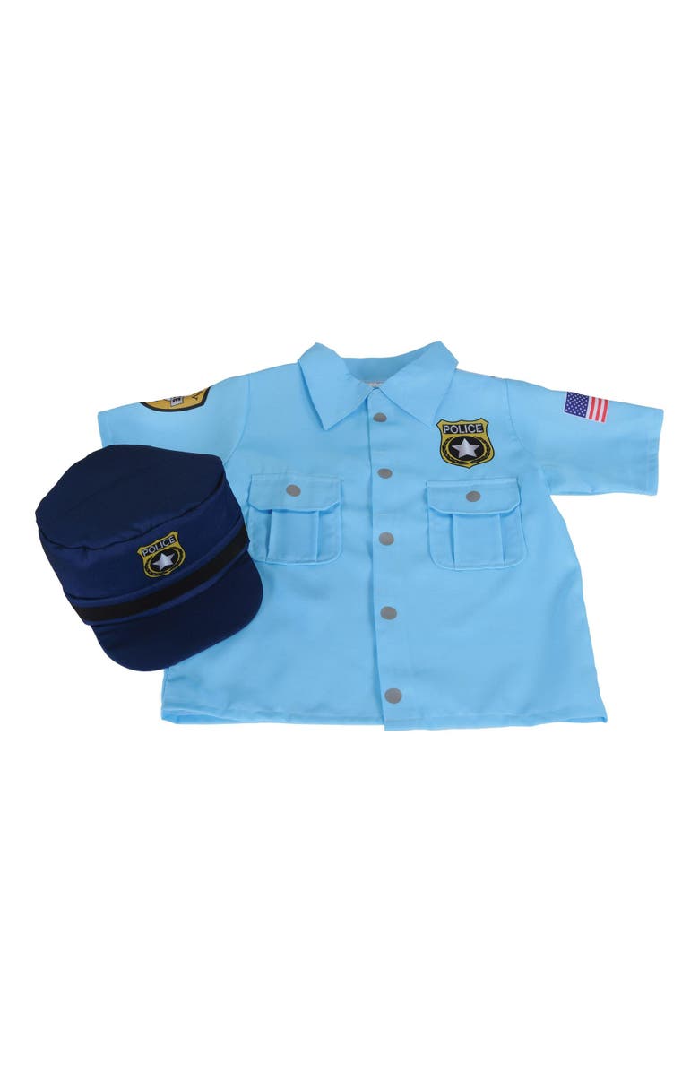 Kaplan Early Learning Company Police Officer Dress-Up, Main, color, Blue