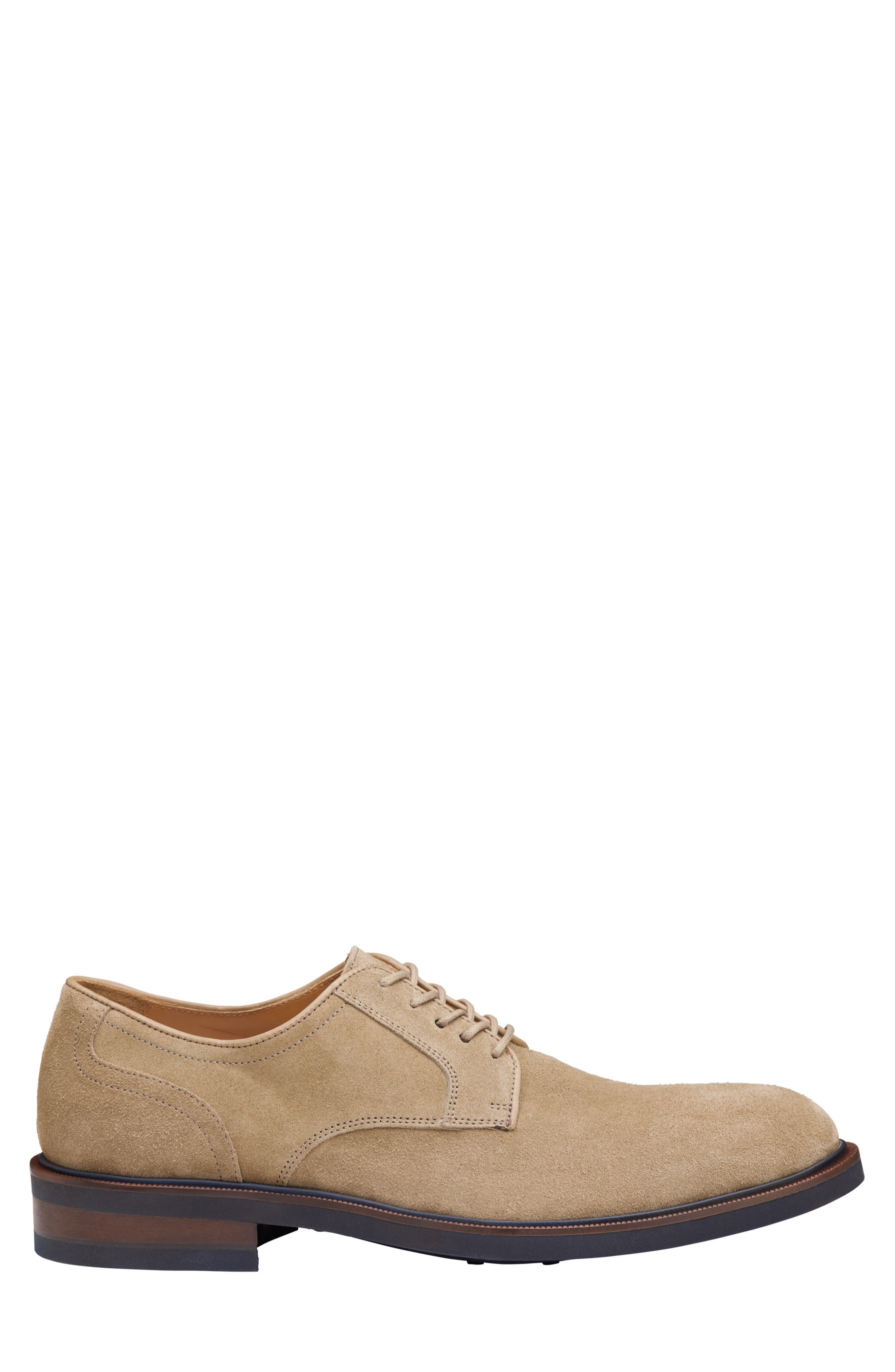 Hartley Plain Toe Derby, Alternate, color, TAUPE ITALIAN SUEDE