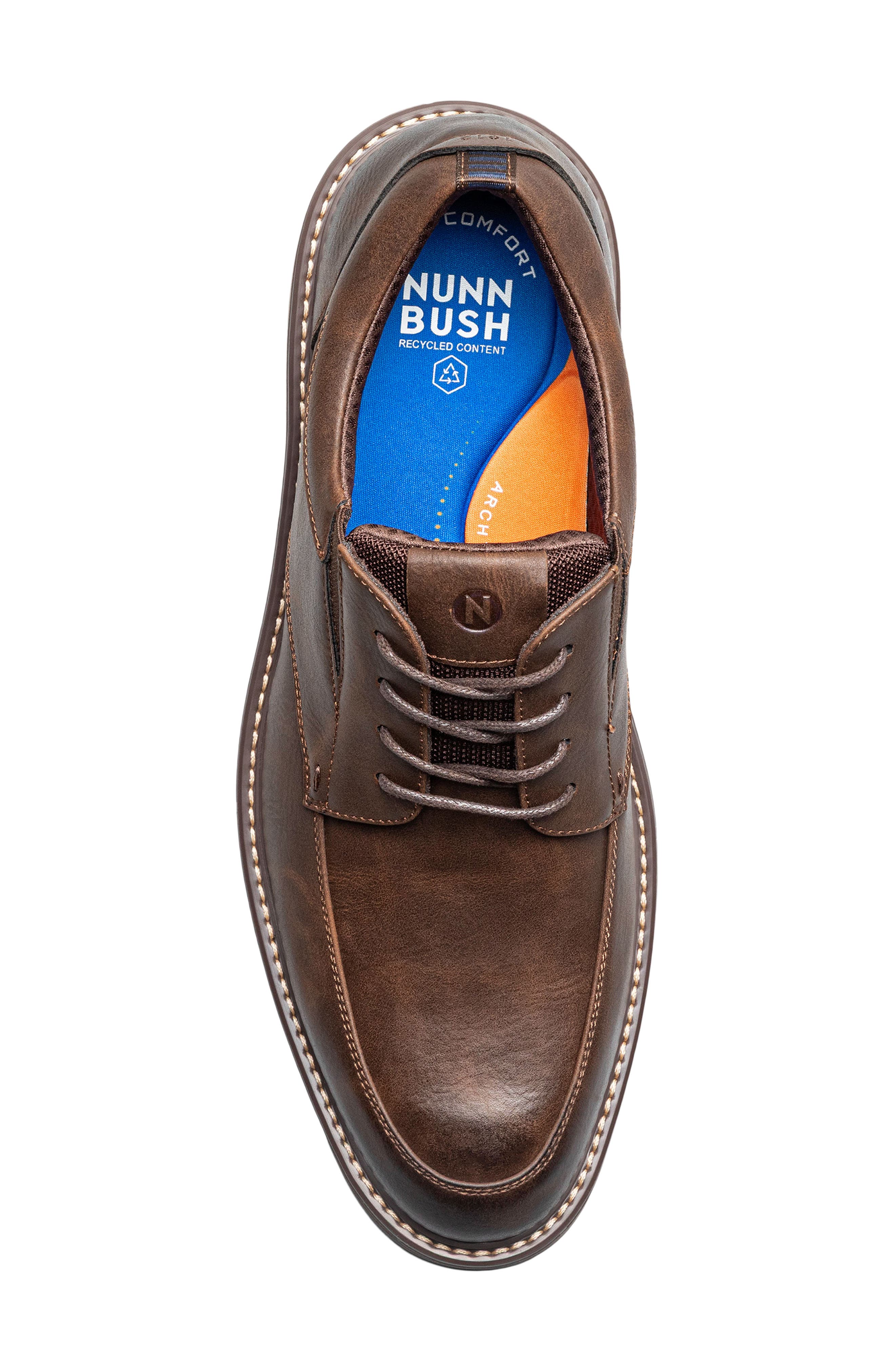 Gates Moc Toe Oxford, Alternate, color, BROWN MULTI