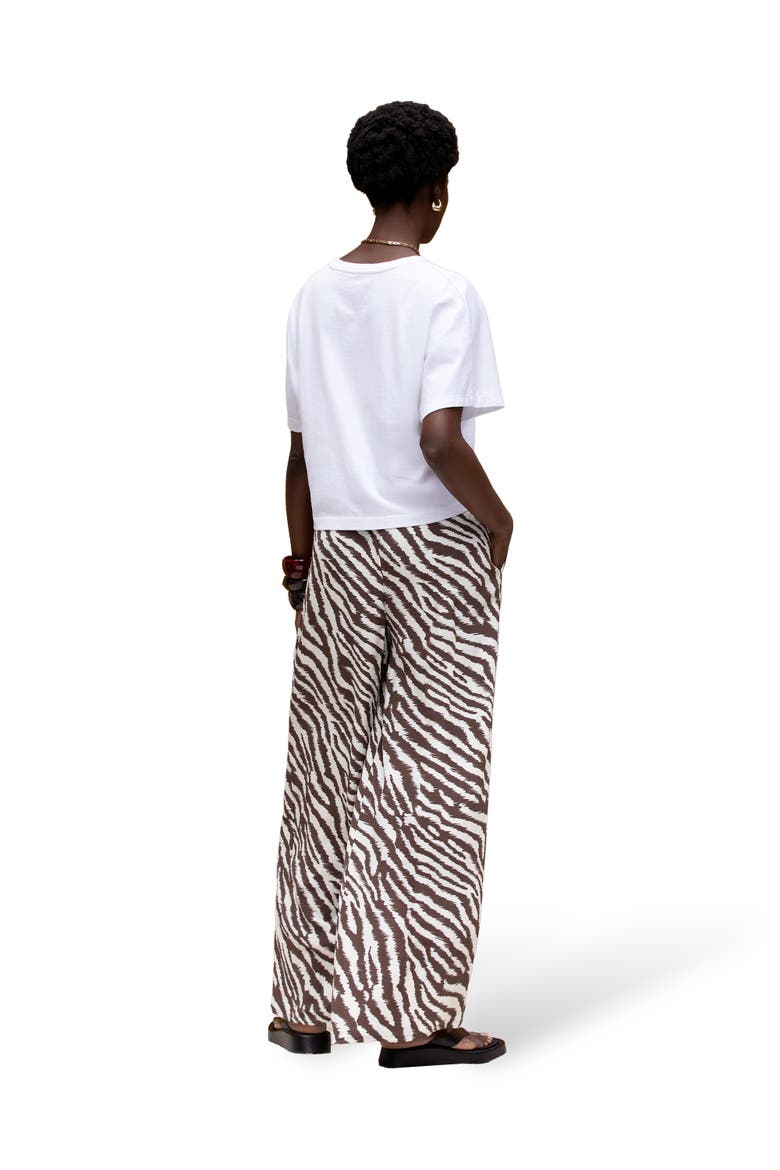 Loose Fit Trousers, Alternate, color, Brown