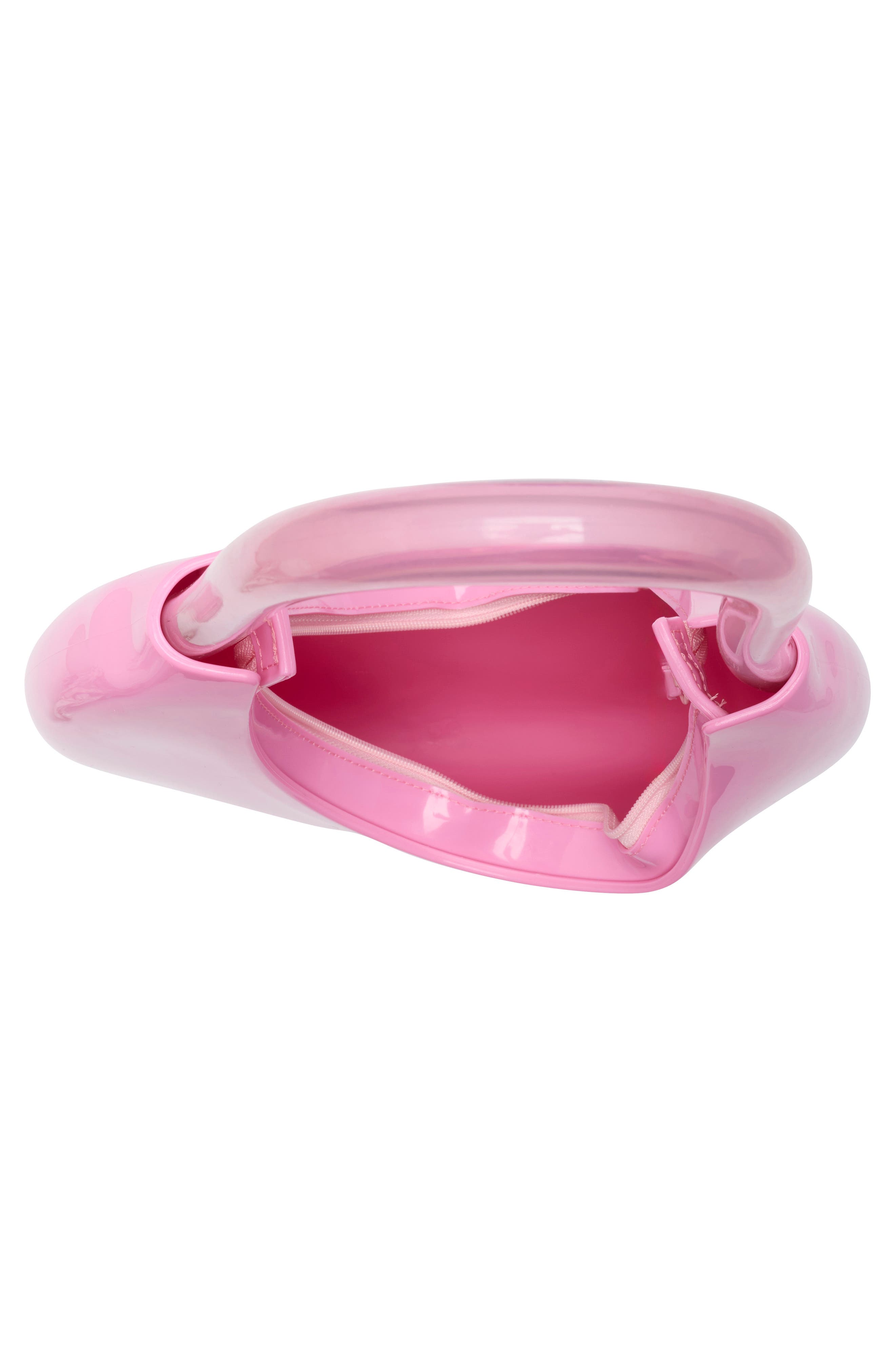 Moon Hobo Bag, Alternate, color, PINK/PINK