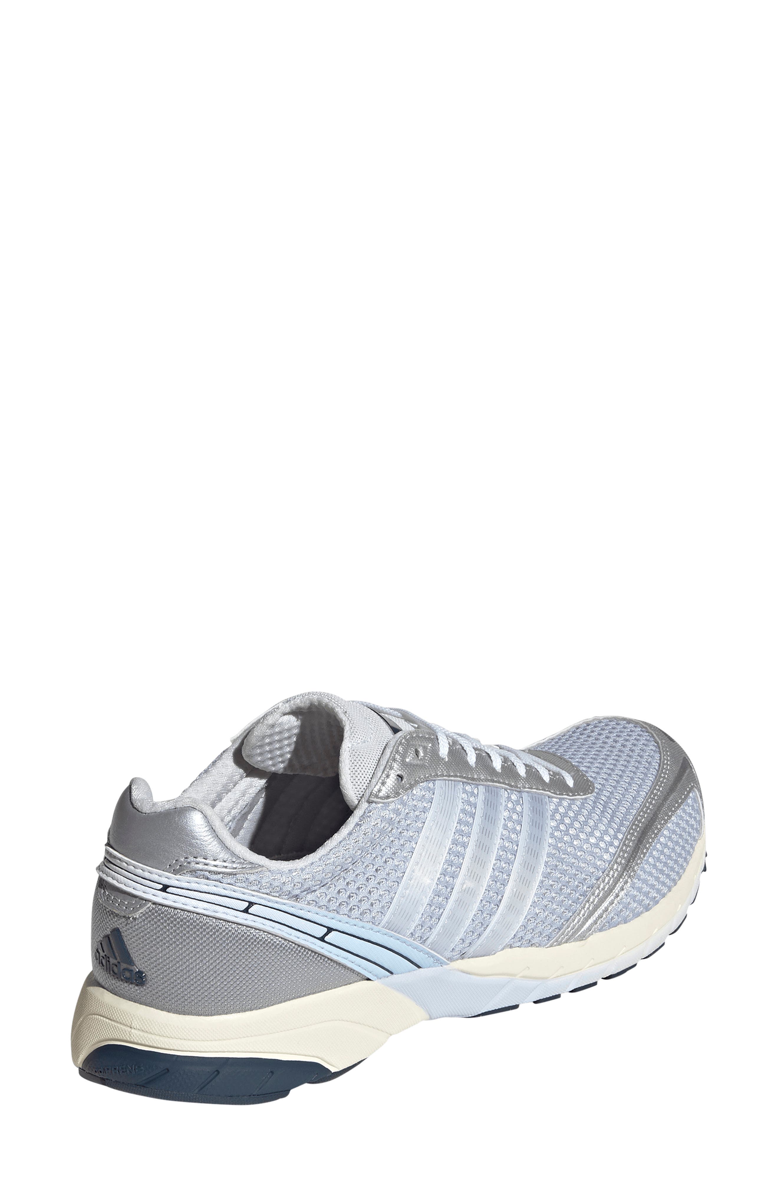 adidas Adizero Adios OG Sneaker, Alternate, color, Crystal Sky/ White/ Silver