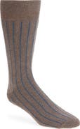 Nordstrom Stripe Cotton Blend Dress Socks