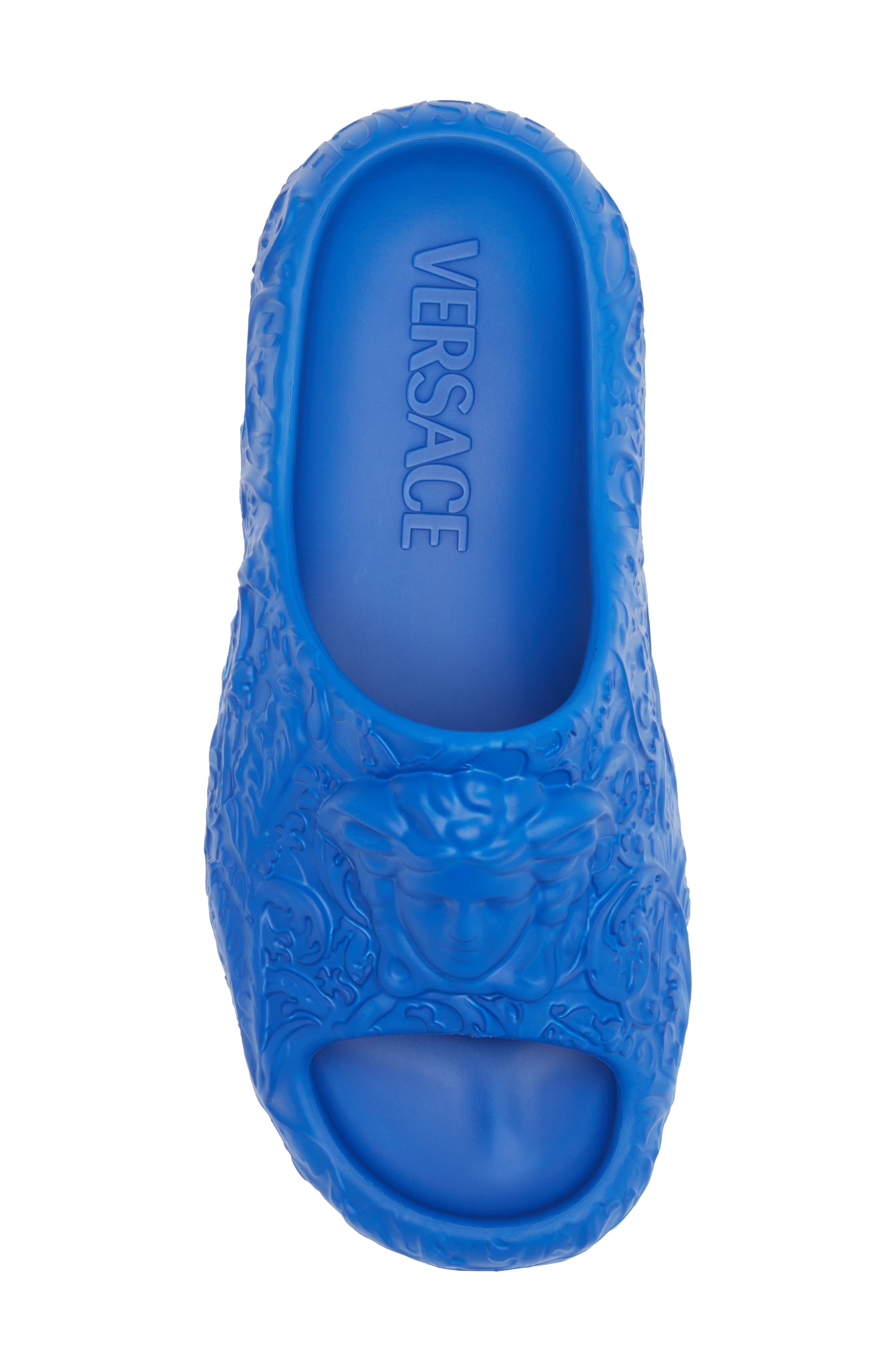 Molded Barocco Pool Slide, Alternate, color, BLUE