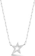 SPHERA MILANO Cubic Zirconia Star Pendant Necklace