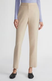 Lafayette 148 New York Clinton Camel Hair Ankle Pants