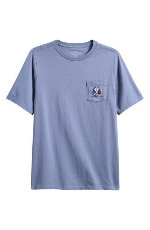 Kids' USA Mountain Dog Cotton Graphic T-Shirt (Toddler, Little Kid & Big Kid)