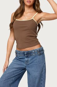 EDIKTED Deanna Crop Camisole