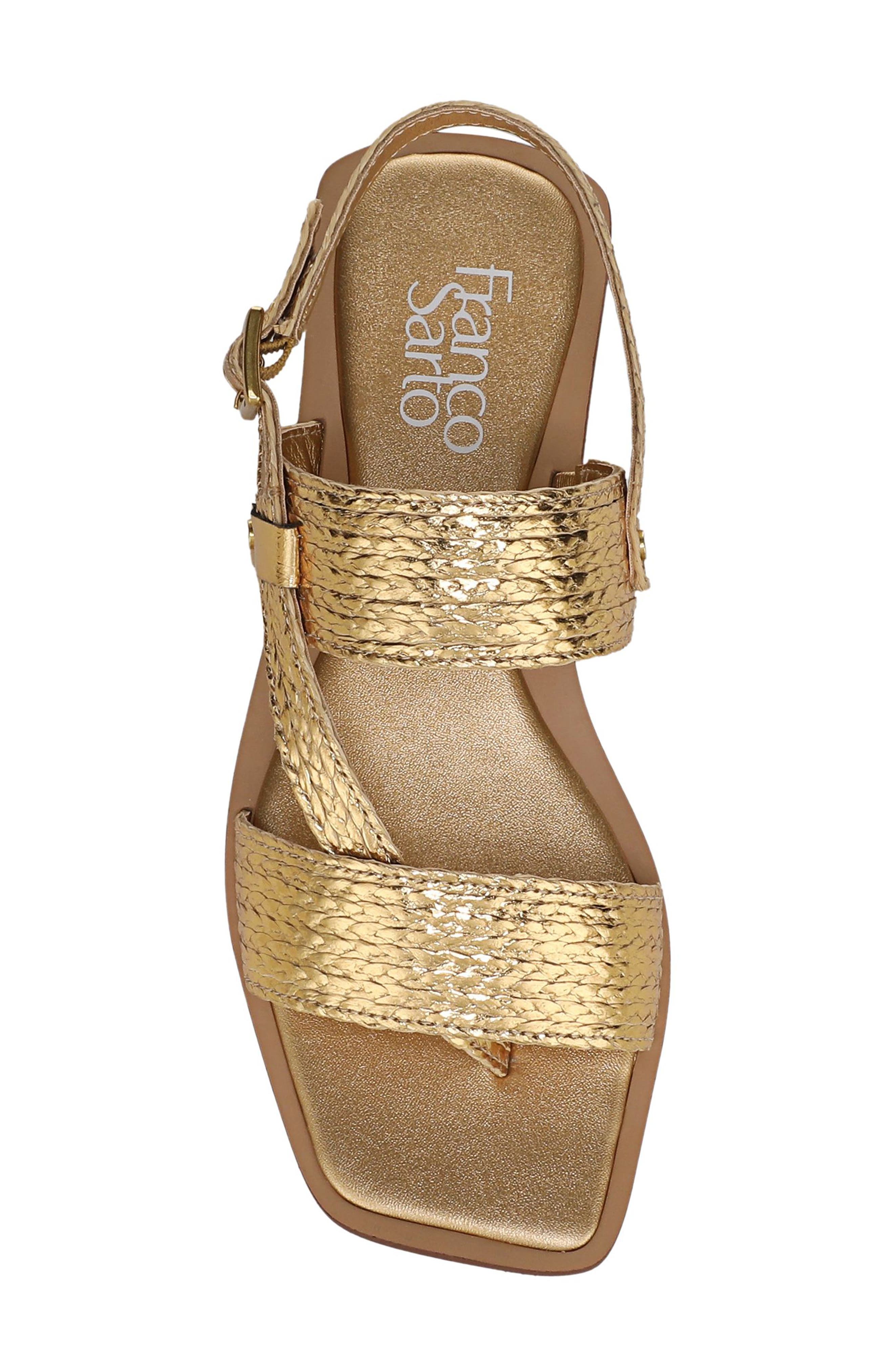 Enrica 2 Sandal, Alternate, color, OCRA GOLD
