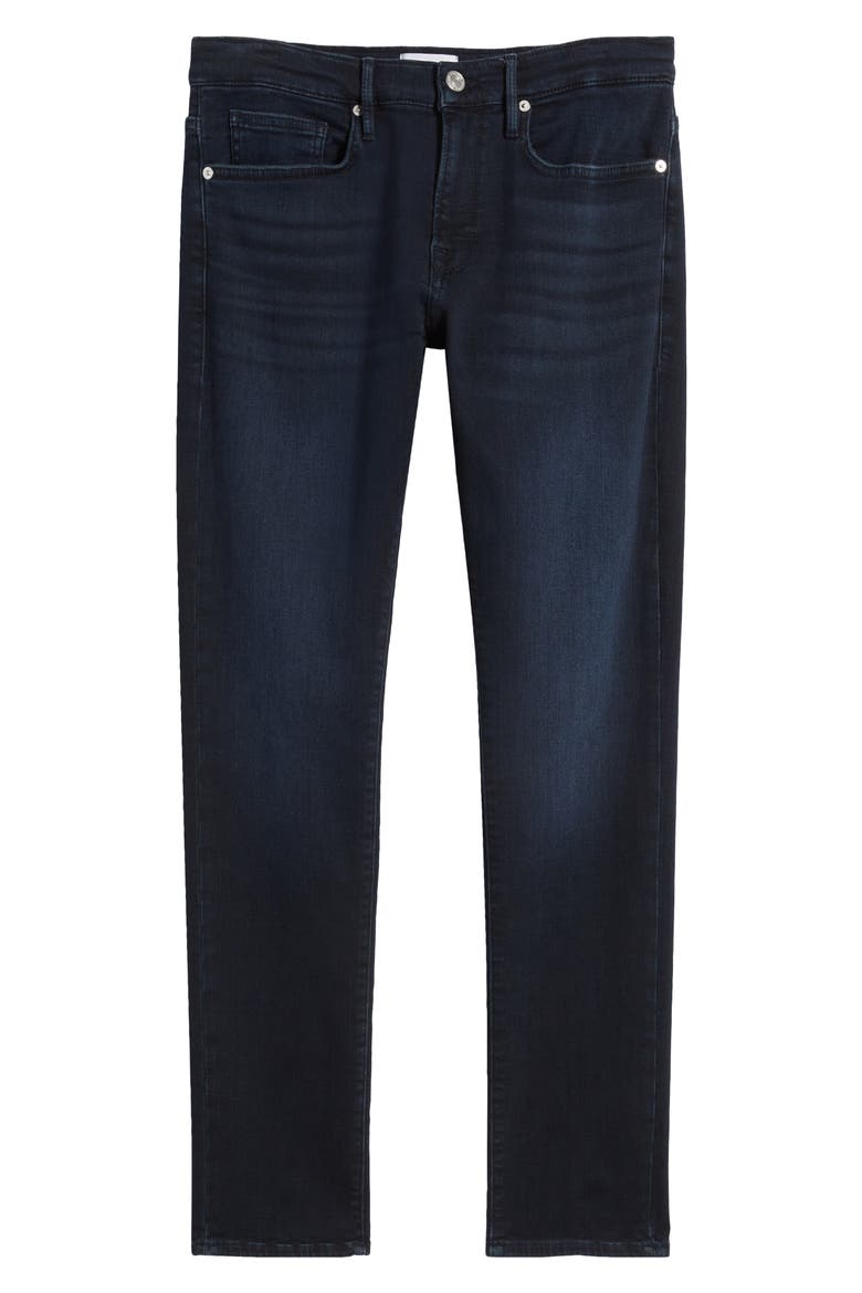 L’Homme Slim Superstretch Jeans, Alternate, color, ONYX INDIGO