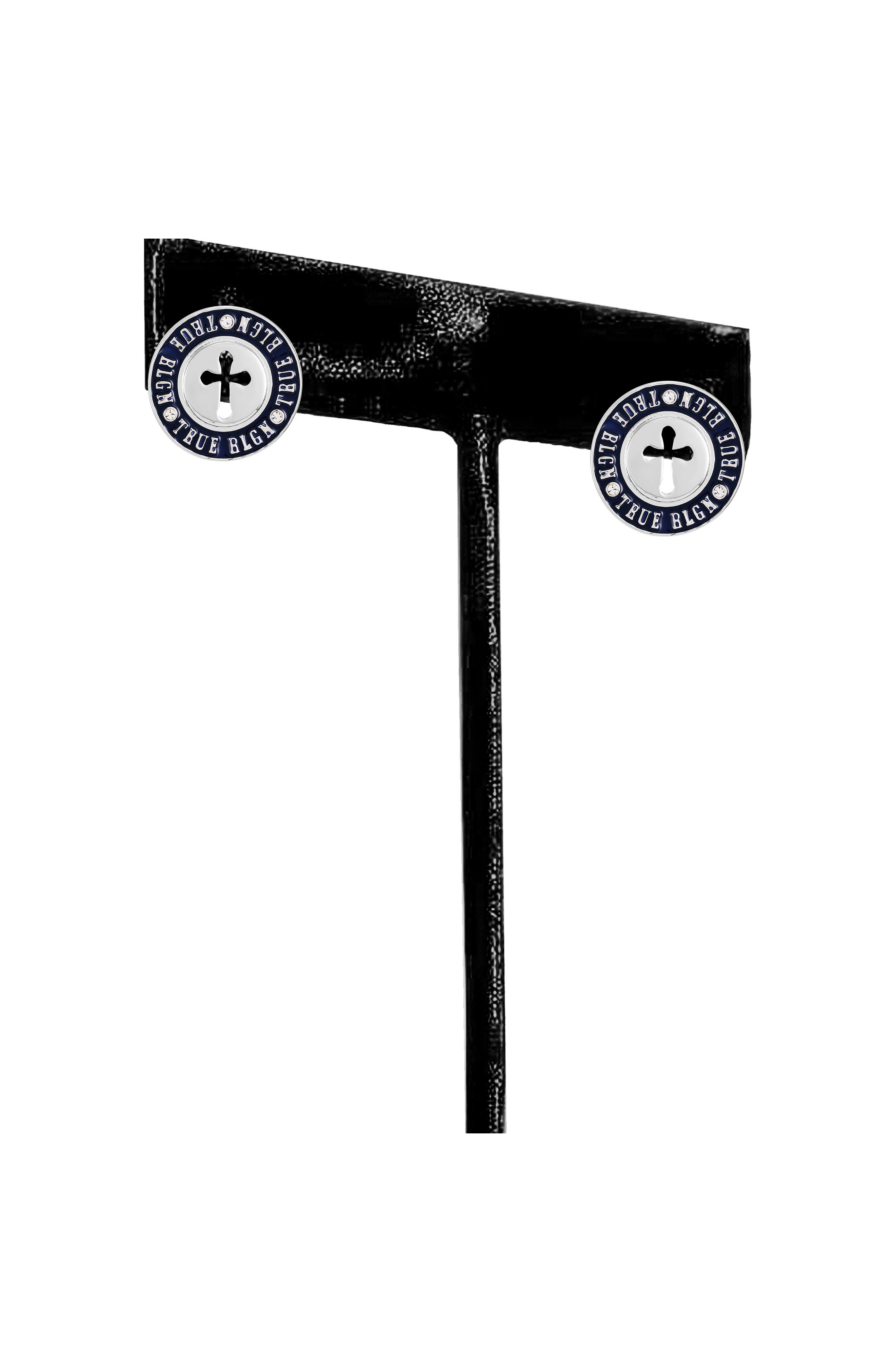 True Religion Logo Stud Earrings (Women) | Nordstromrack