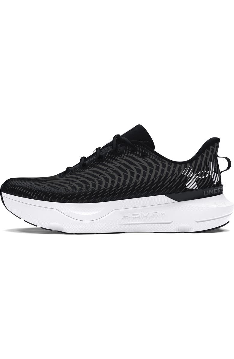 Under Armour Infinite Pro Sneaker, Alternate, color, Black/ White