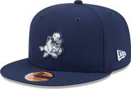 New Era Men's New Era Navy Dallas Cowboys 2026 Sideline Throwback 9FIFTY Snapback Hat
