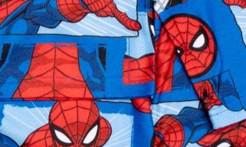 Ame Kids' Spider-man Long Sleeve Pajamas In Multi
