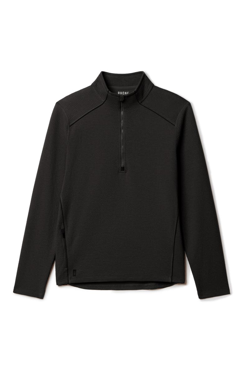 Tribeca Tech Half Zip Pullover, Alternate, color, BLACK