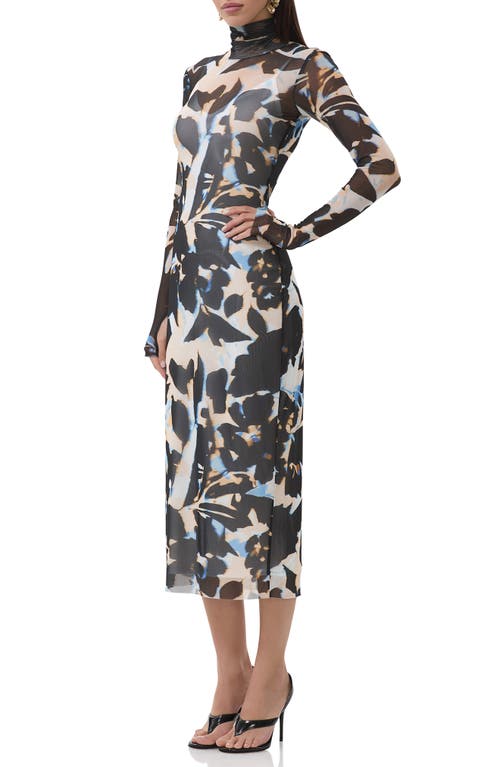 AFRM AFRM SHAILENE LONG SLEEVE BODY-CON MIDI DRESS