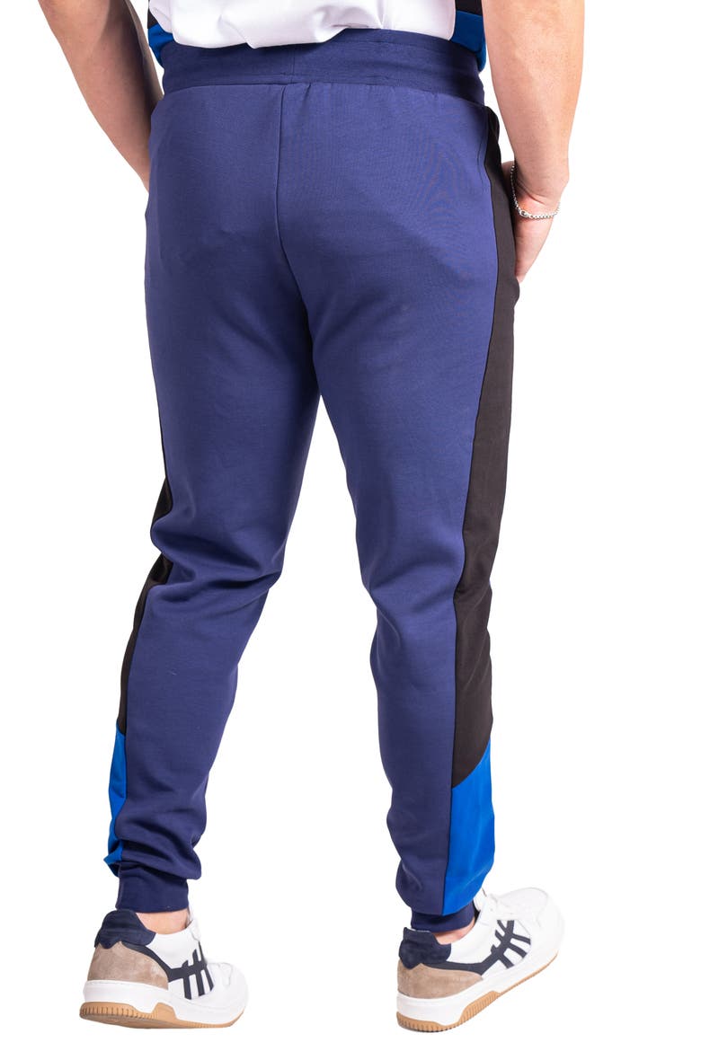 Resistanceemb Blue Joggers, Alternate, color, BLUE