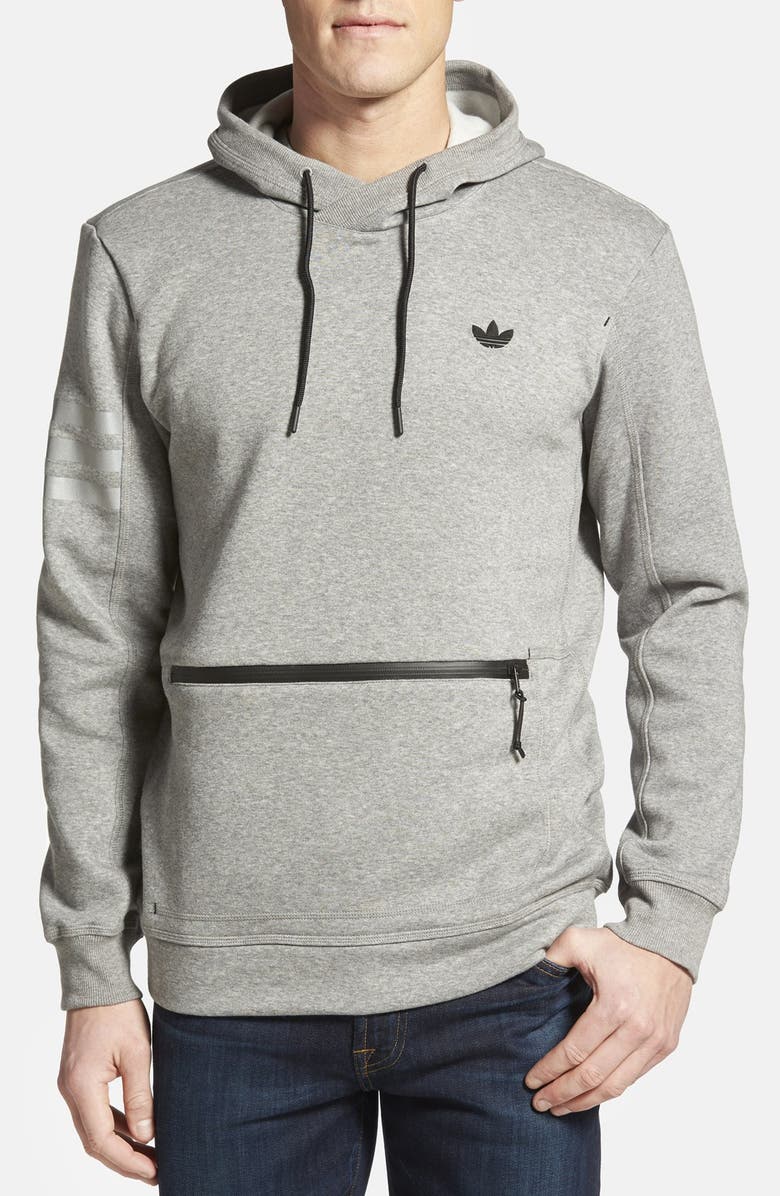 adidas Originals 'Sport Luxe' Pullover Hoodie, Main, color,