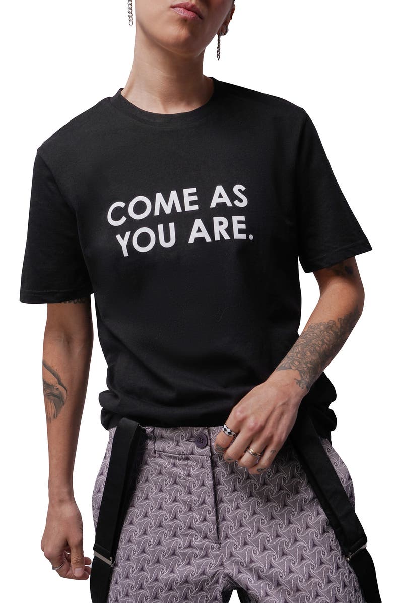 WILDFANG The Come As You Are Tee, Main, color, Come As You Are Black