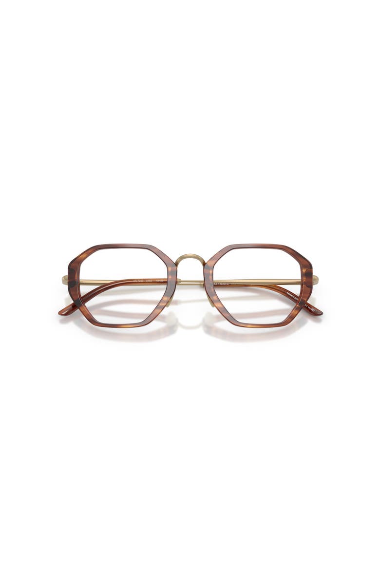 48mm Irregular optical glasses, Alternate, color, Tortoise