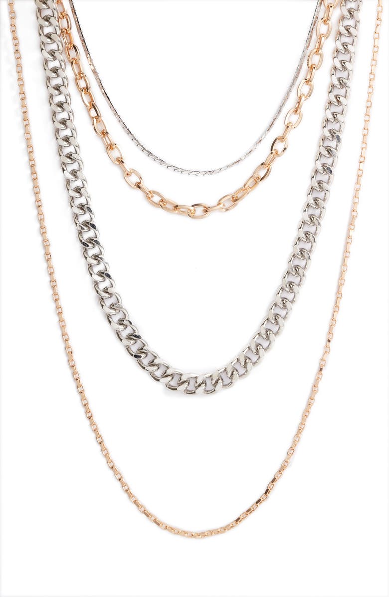 BP. Set of Four Necklaces, Main, color,