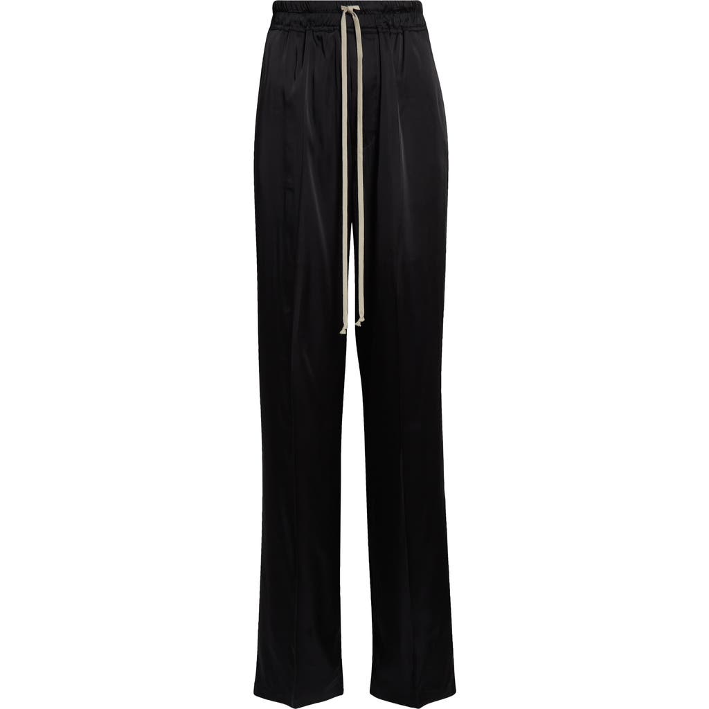 Rick Owens X Moncler Belas Wide-leg Trousers In Black