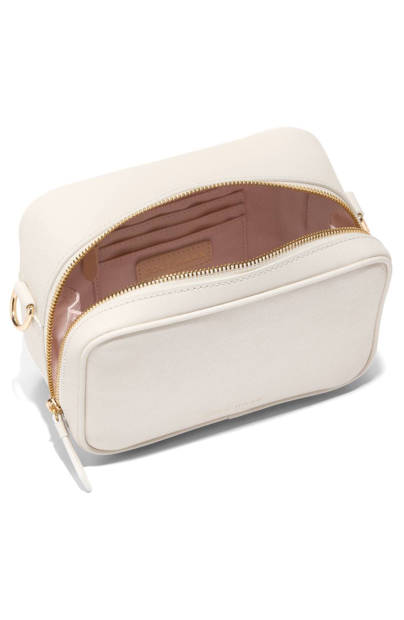 Cole Haan Go Anywhere Camera Crossbody Bag, Alternate, color, Ivory