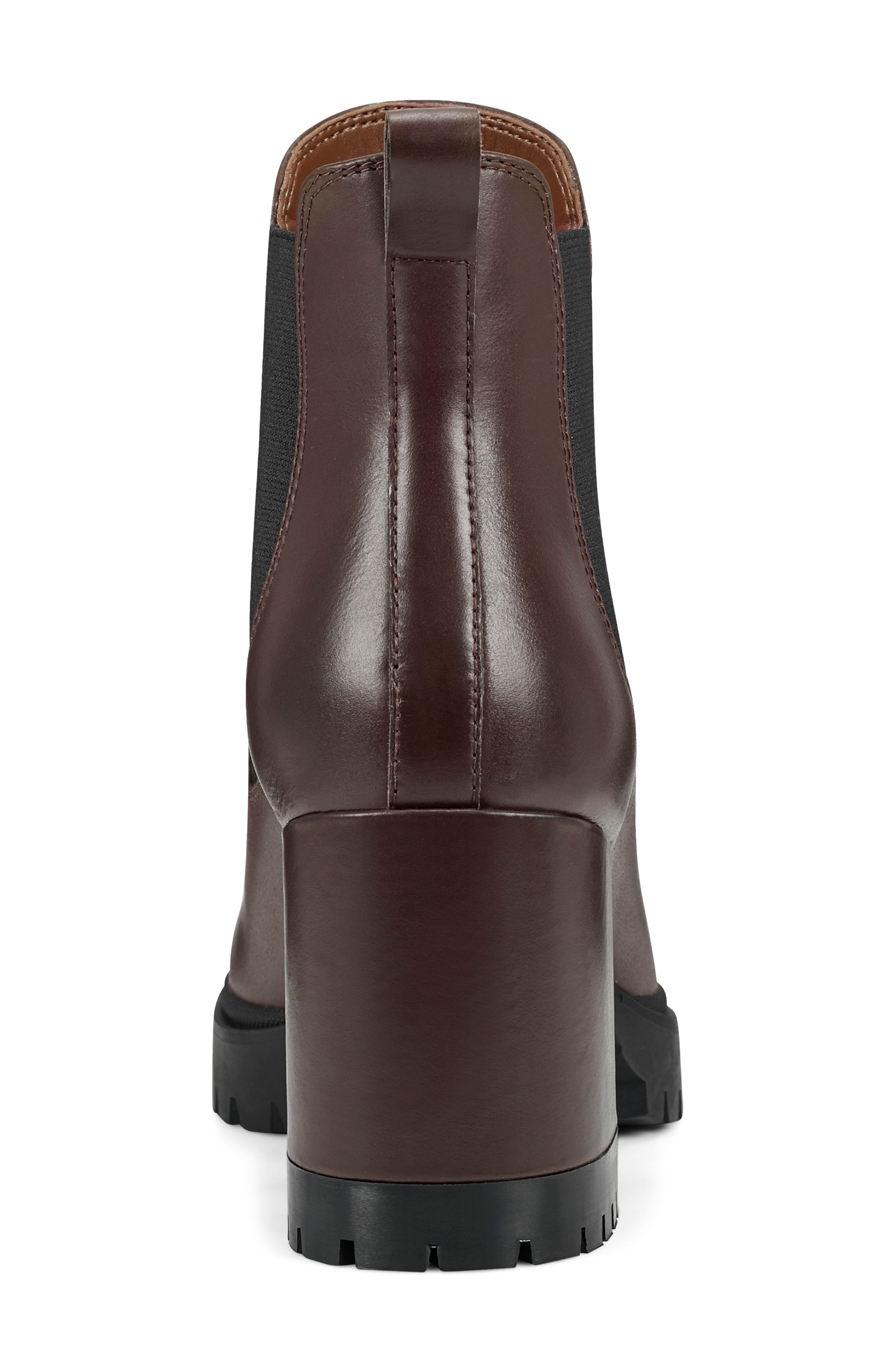 Emelia Chelsea Boot, Alternate, color, BROWN LEATHER